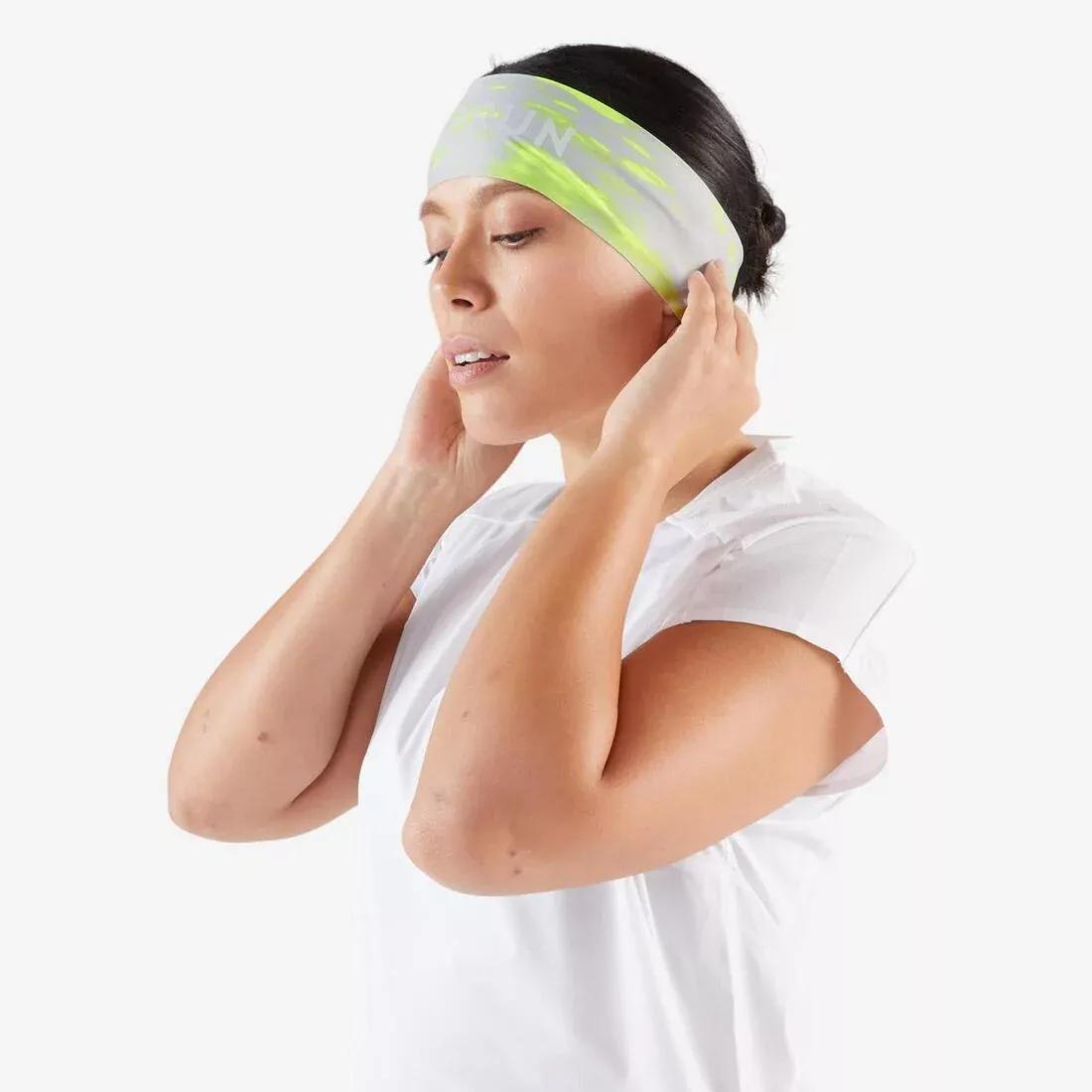 IRIS PURPLE Men's Women's KIPRUN V2 running headband graphics, No Color, large image number 9