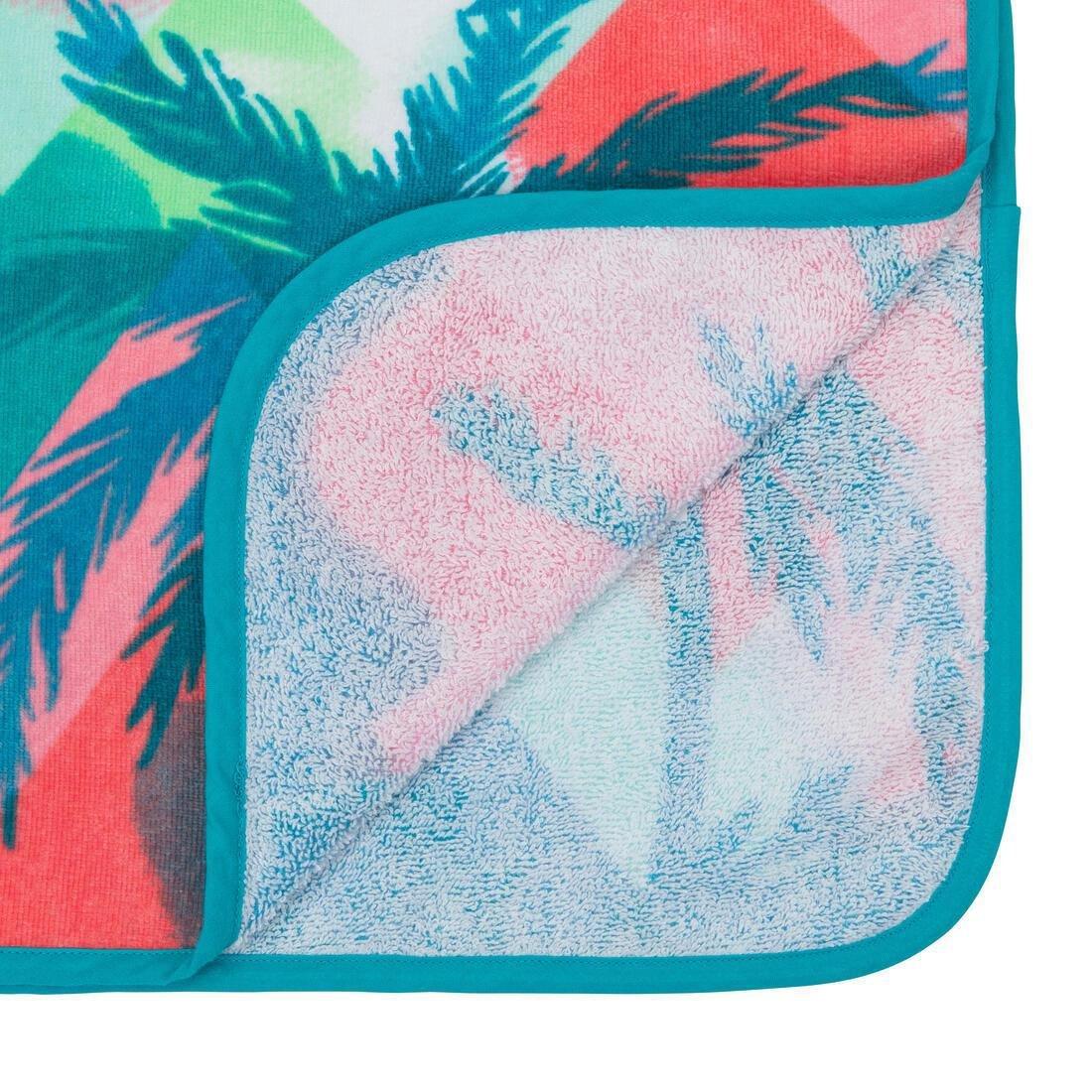 MULTI-COLOUR Kids' Surf Poncho 500 (110 to 135 cm) - Surfy, No Color, large image number 4