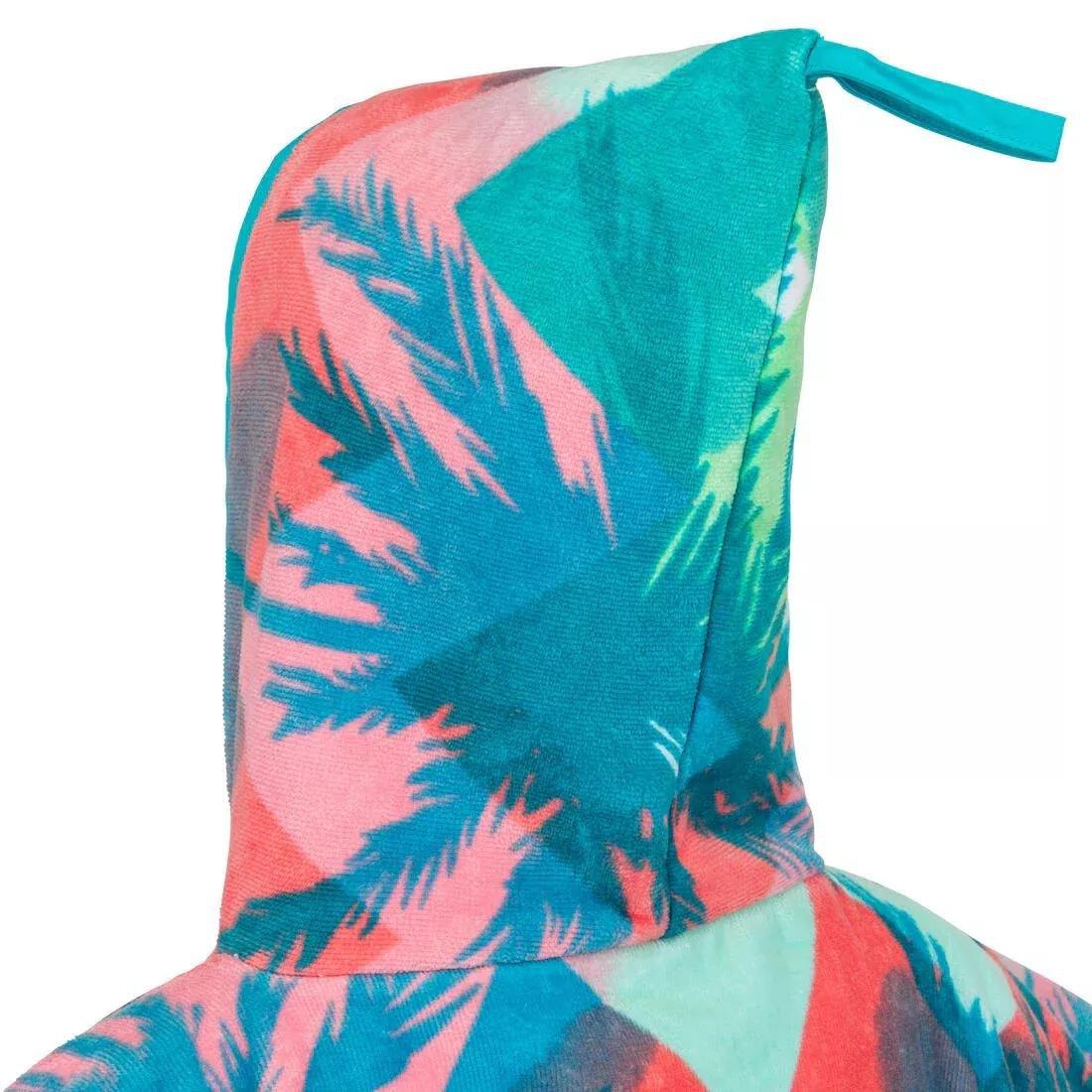 MULTI-COLOUR Kids' Surf Poncho 500 (110 to 135 cm) - Surfy, No Color, large image number 5