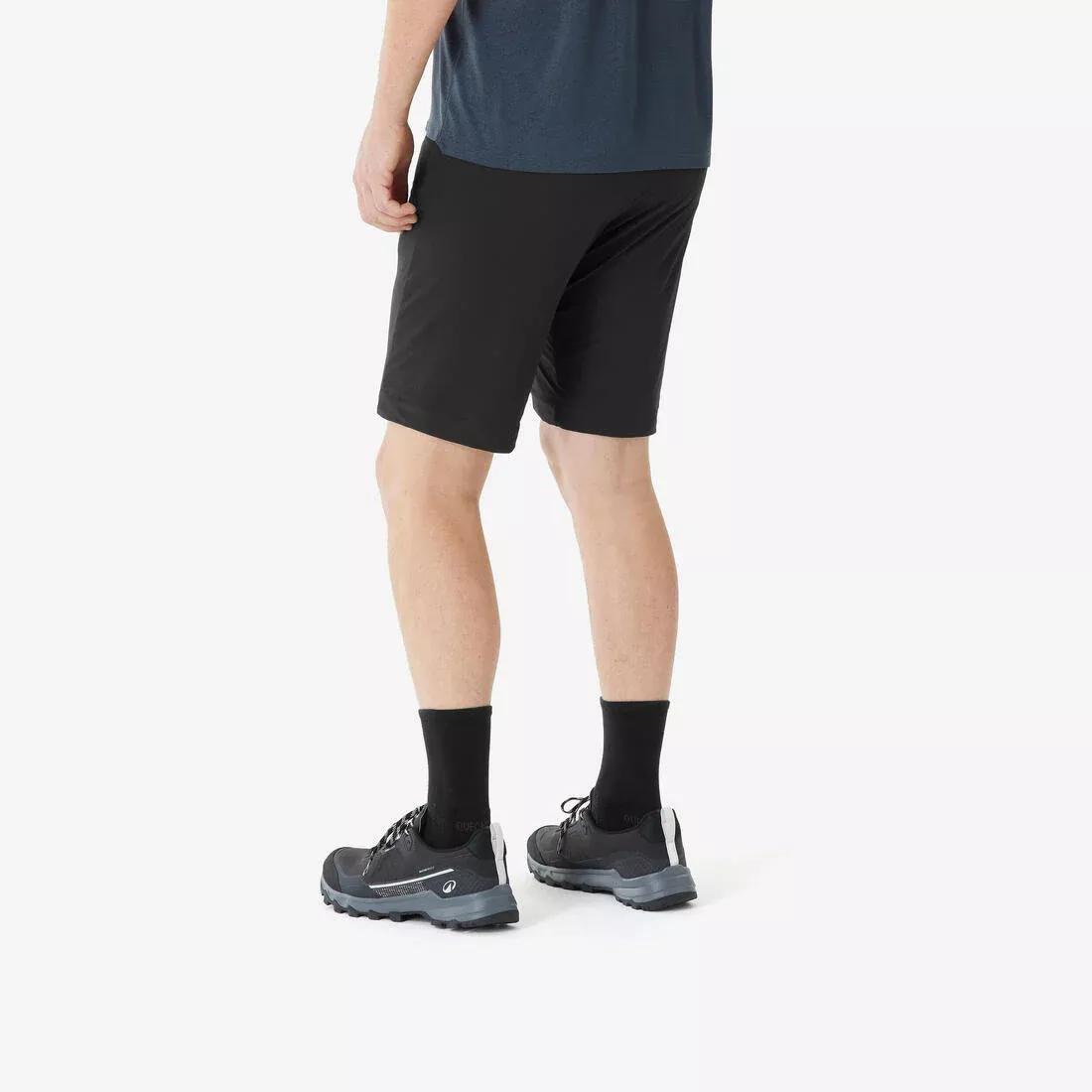 Men Modular Hiking Trousers - MH500, Black, No Color, large image number 5