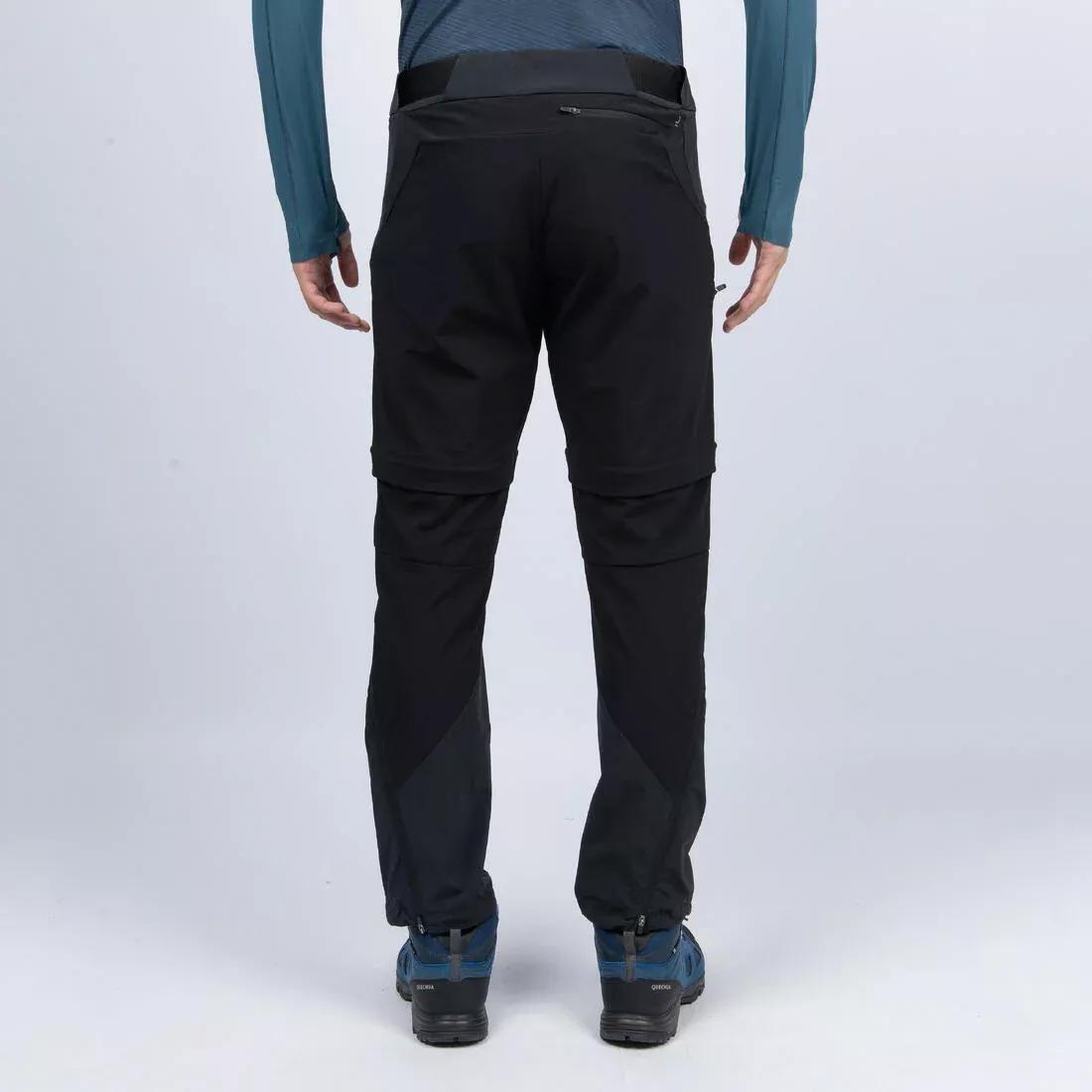 Men Modular Hiking Trousers - MH500, Beige, No Color, large image number 13