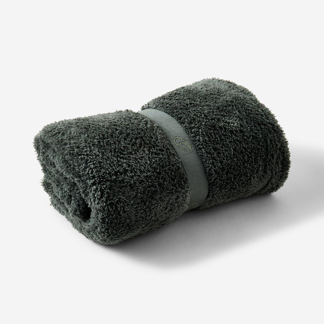 Ultra-Soft Microfibre Pool Towel Size L 80 x 130 cm, Green, No Color, large image number 7