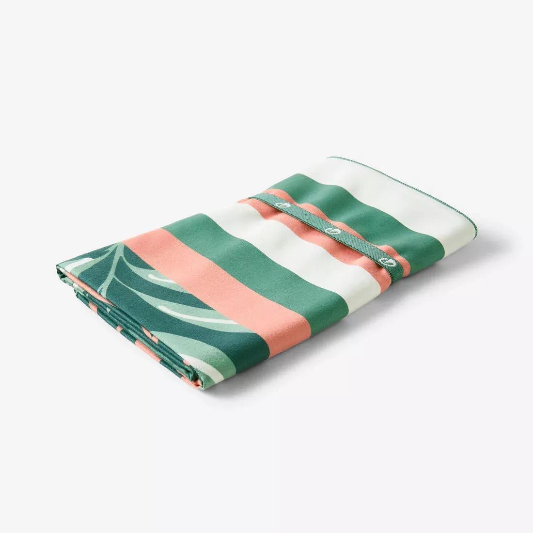 Microfibre Swimming Towel - Size XL 110 x 175 cm - Print, Orange, No Color, large image number 8