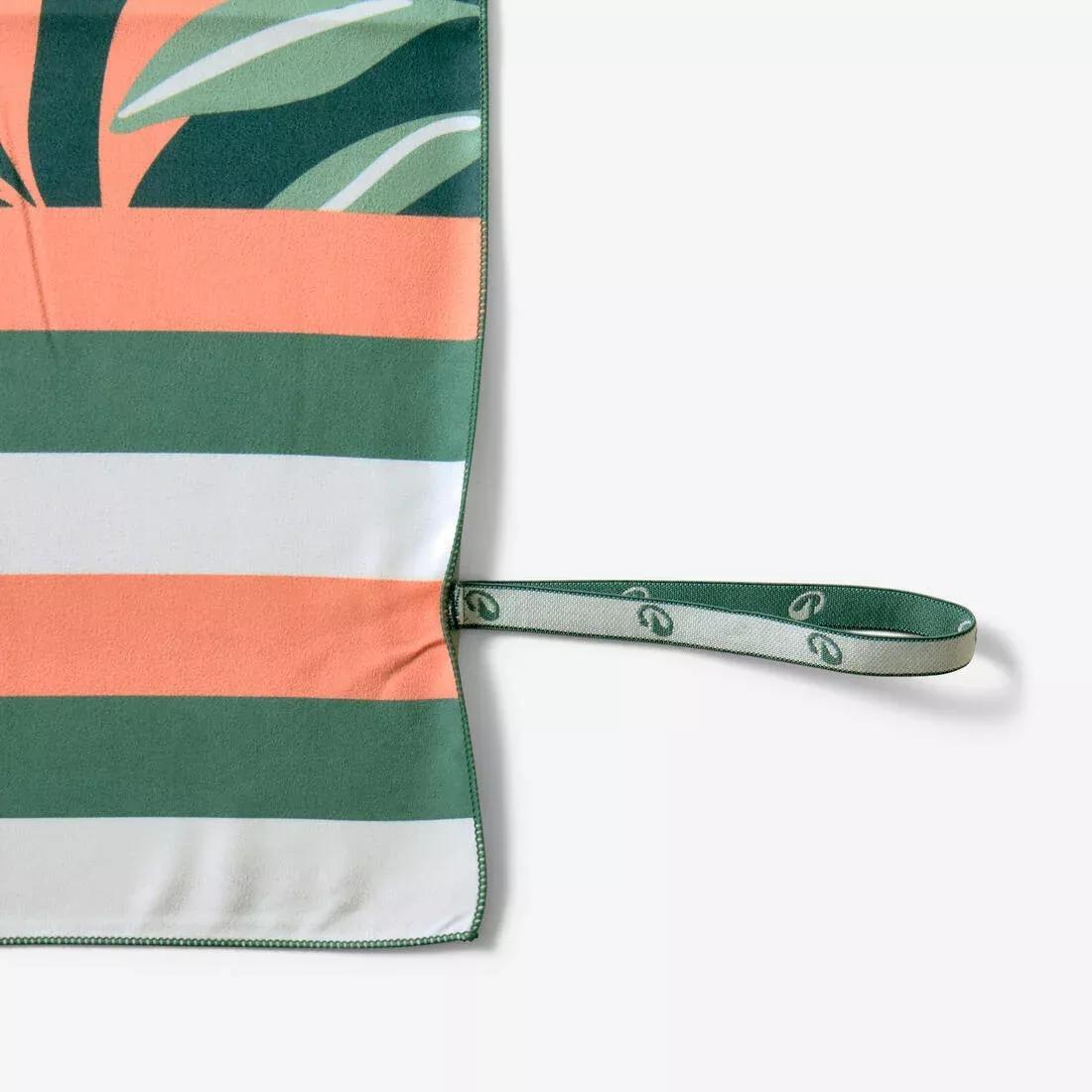 Microfibre Swimming Towel - Size XL 110 x 175 cm - Print, Orange, No Color, large image number 9