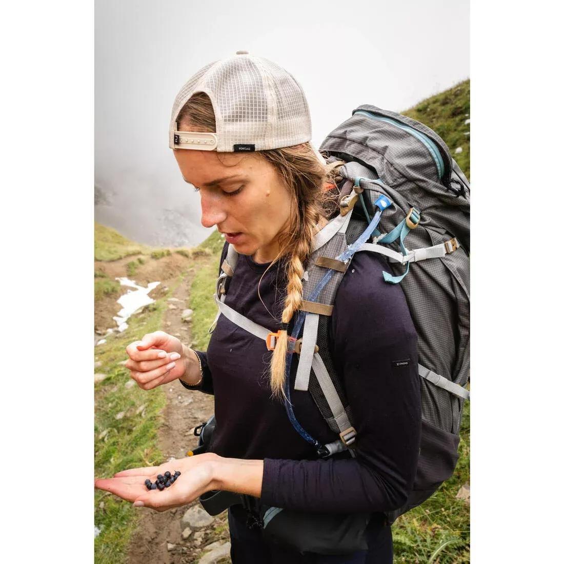 Women Merino Wool Long-Sleeved T-Shirt, Navy, 5401_000, large image number 9