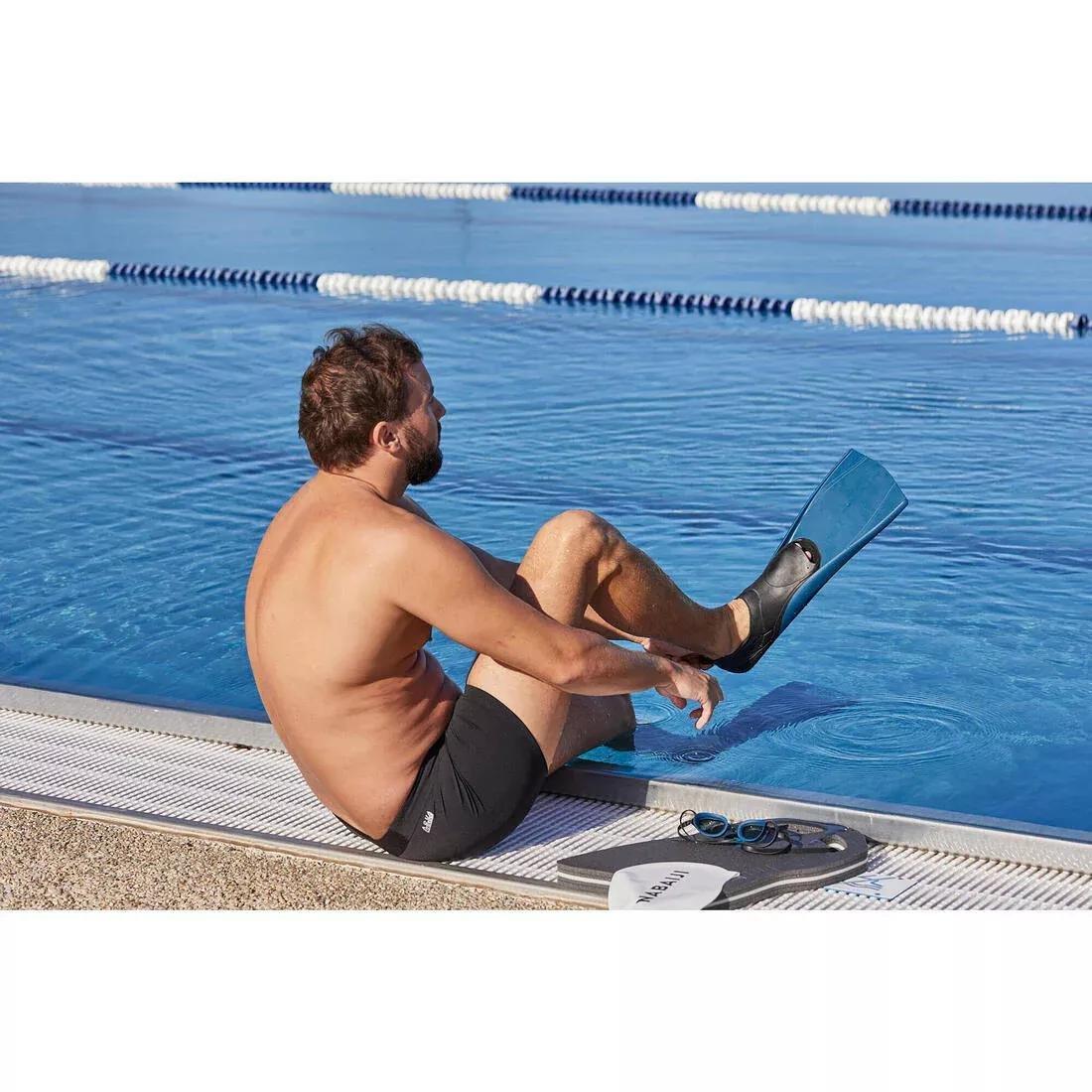 POMELO PINK Swimming Fins Trainfins 500, No Color, large image number 7