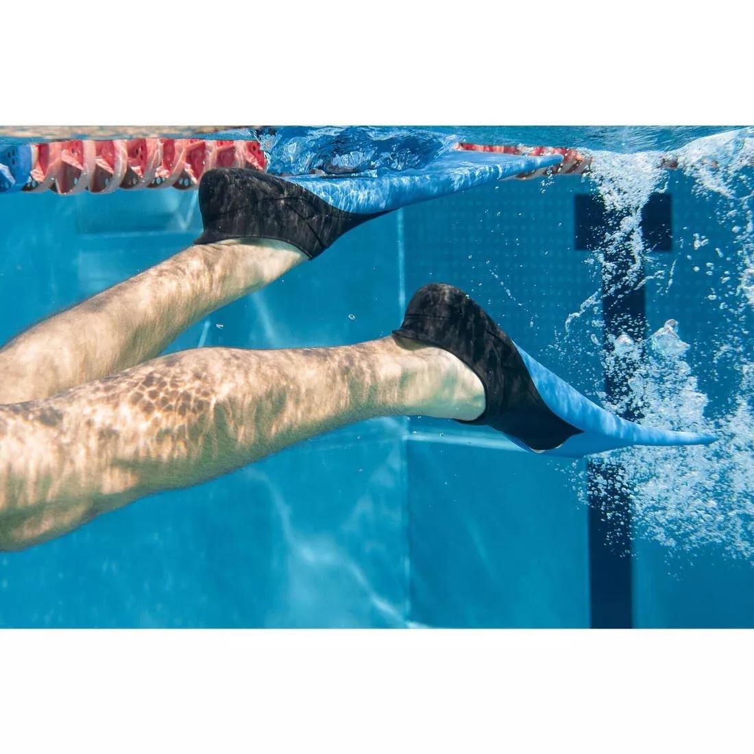 POMELO PINK Swimming Fins Trainfins 500, No Color, large image number 8