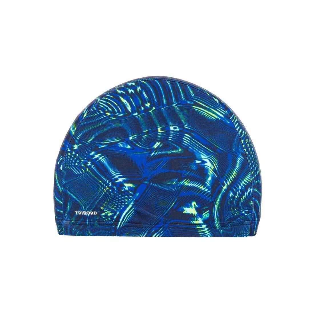 Fabric swim cap Size L - iri, Blue, No Color, large image number 1