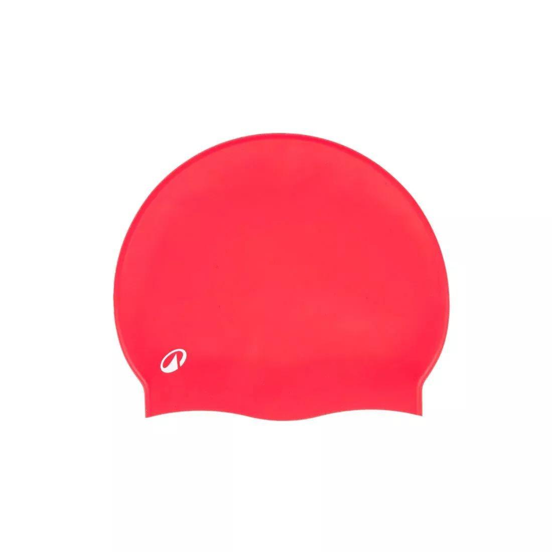 STEEL BLUE Silicone Swim Cap, No Color, large image number 2