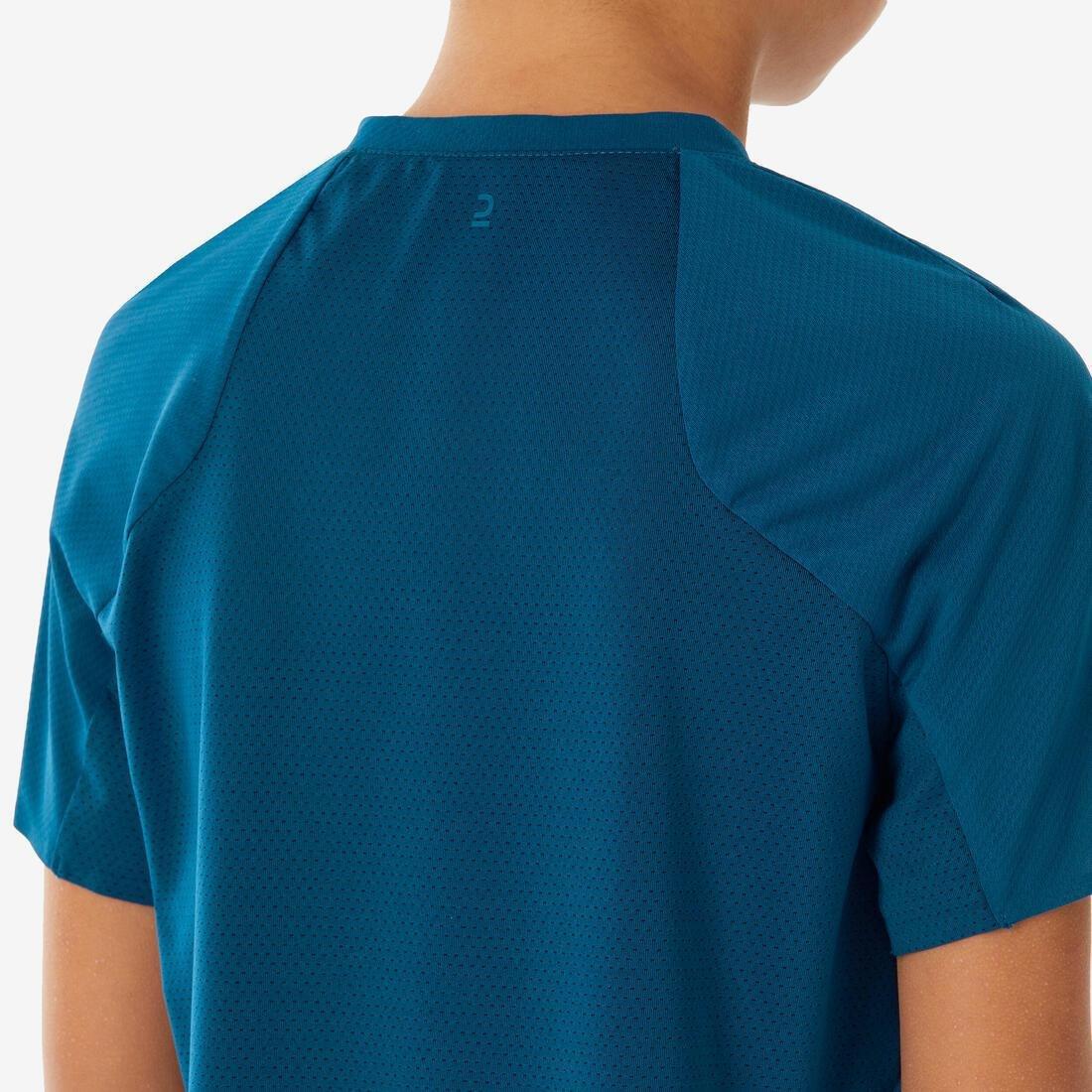 Kids Unisex Hiking T-Shirt - MH900 7-15 Years - Twin, Blue, No Color, large image number 6