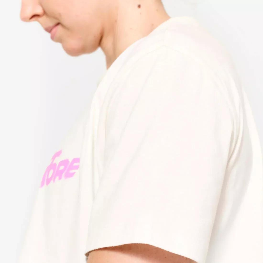 Women Loose Fit Weight Training Crop Top, White, No Color, large image number 7