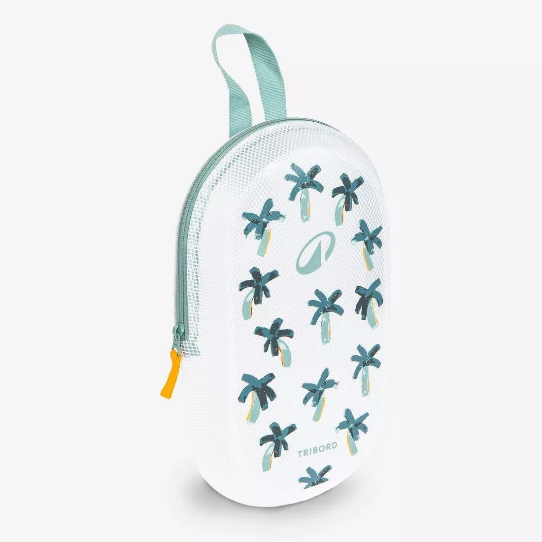 TEAL BLUE WATERPROOF SWIMMING POUCH 6L TRANSPARENT, No Color, large image number 0