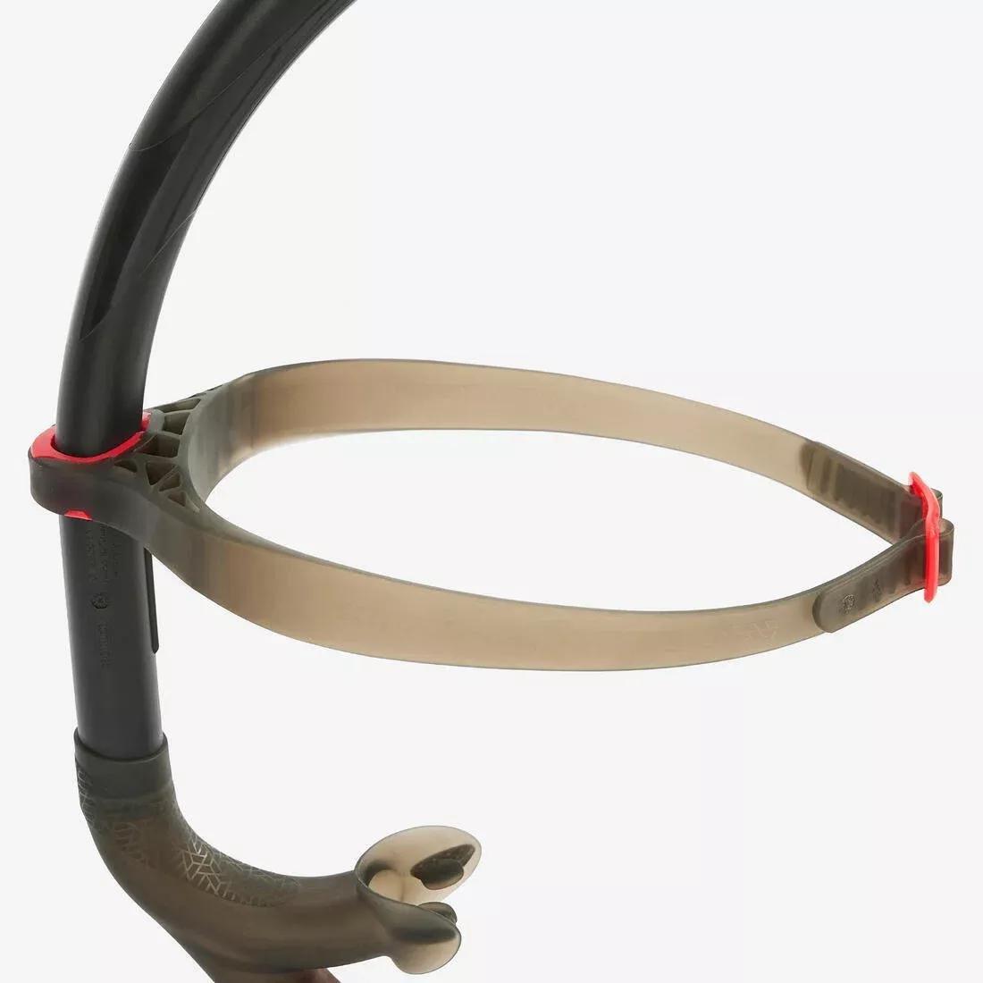 Centre-Mounted Snorkel M/L, Black, No Color, large image number 5