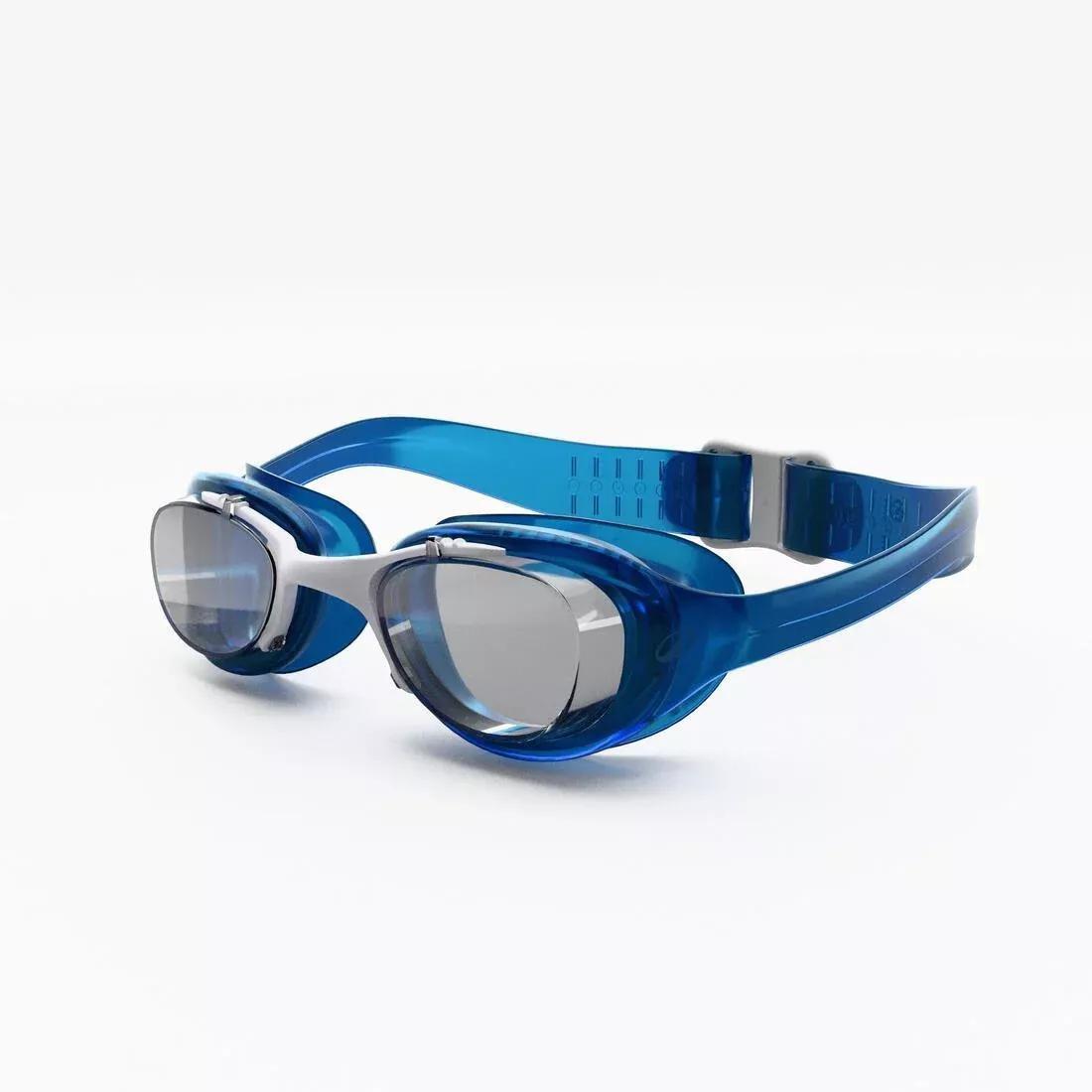 Kids Unisex Swimming goggles XBASE - Clear lenses, Blue, No Color, large image number 0