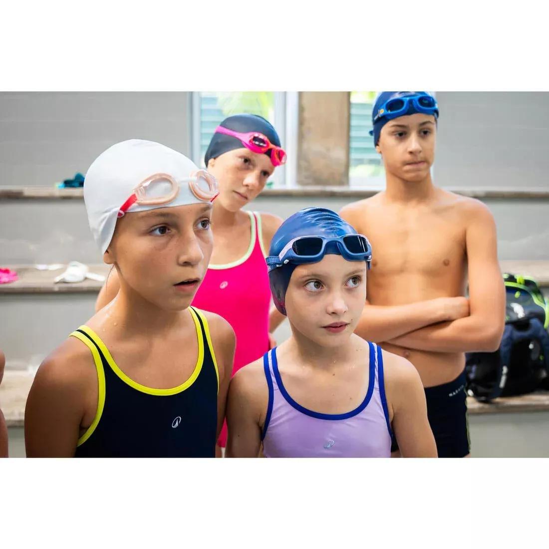 Kids Unisex Swimming goggles XBASE - Clear lenses, Blue, No Color, large image number 9