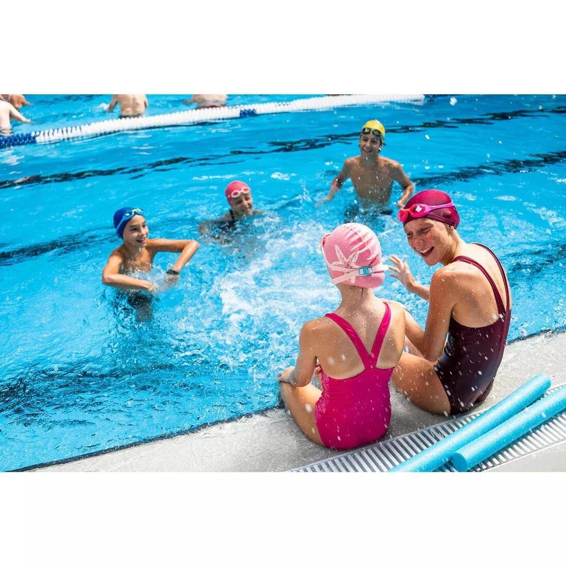 Kids Unisex Swimming goggles XBASE - Clear lenses, Blue, No Color, large image number 10