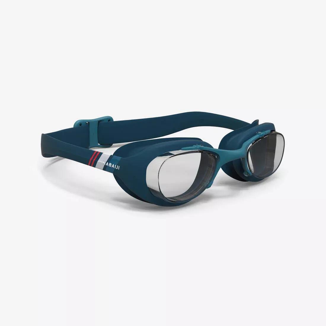SMOKED BLACK Swimming goggles XBASE - Clear lenses - One size, No Color, large image number 0