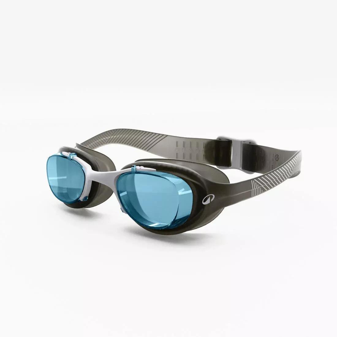 SMOKED BLACK Swimming goggles XBASE - Clear lenses - One size, No Color, large image number 7