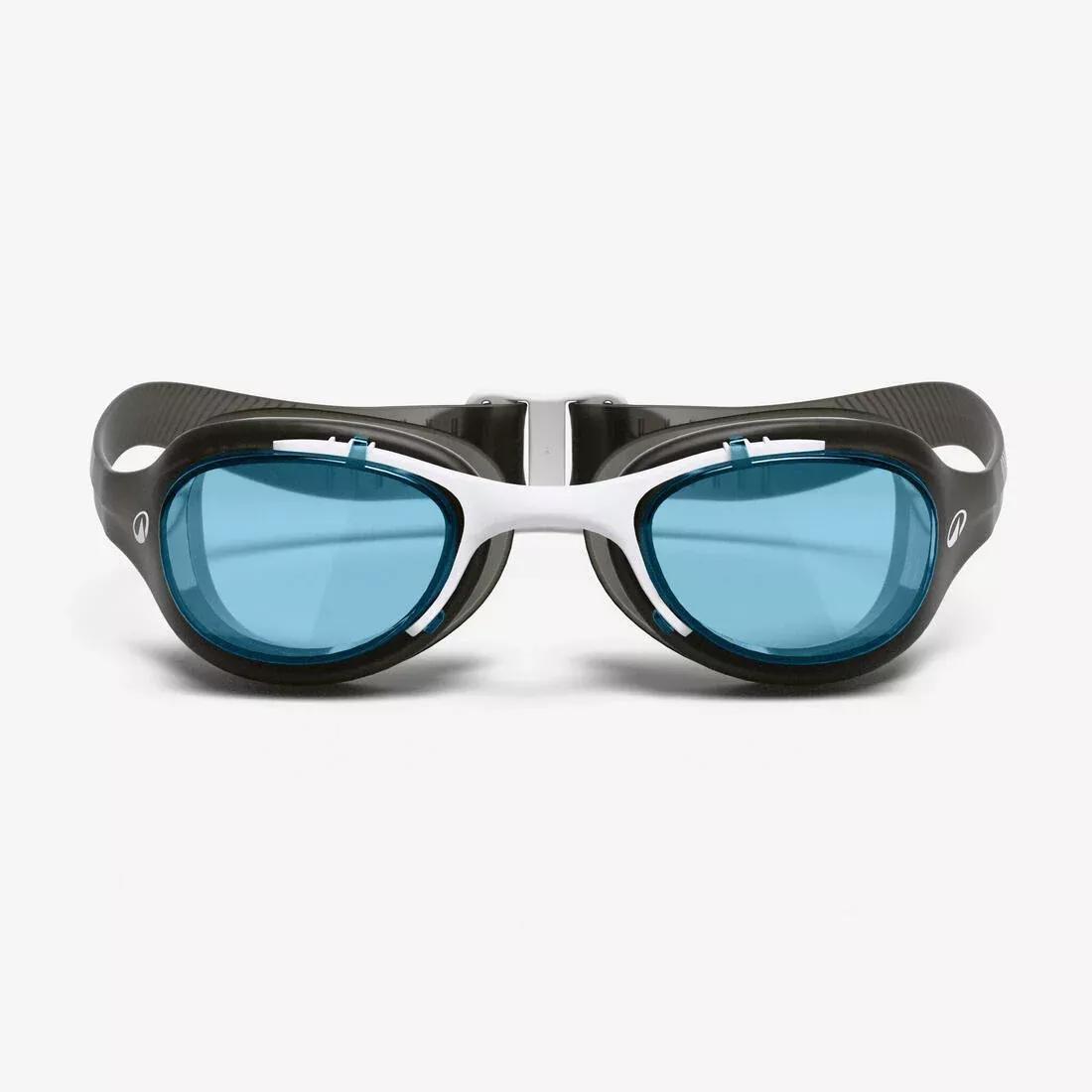 SMOKED BLACK Swimming goggles XBASE - Clear lenses - One size, No Color, large image number 8