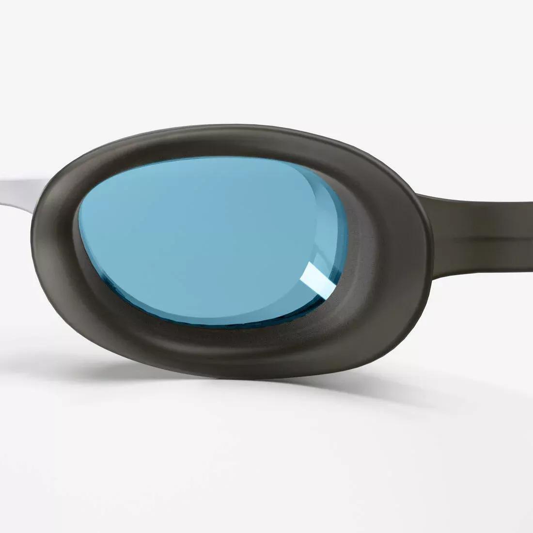 SMOKED BLACK Swimming goggles XBASE - Clear lenses - One size, No Color, large image number 9