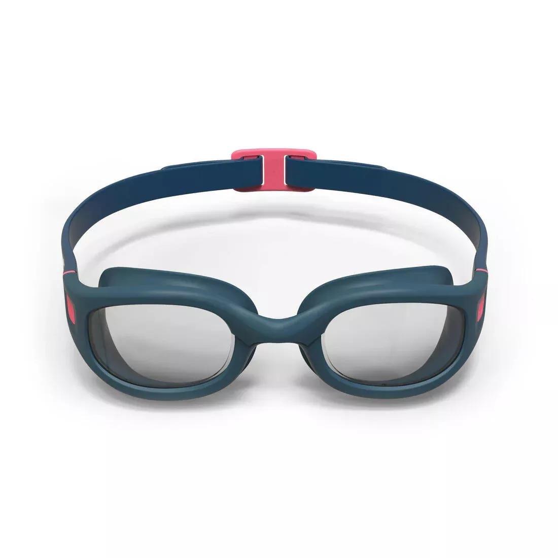 Swimming goggles SOFT - Clear lenses - Size large, Blue, No Color, large image number 2