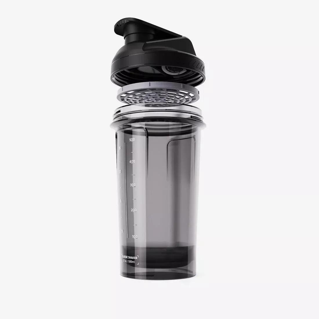 Classic 500 ml Shaker with Sieve, Black, No Color, large image number 2