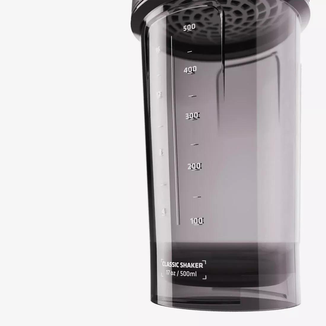 Classic 500 ml Shaker with Sieve, Black, No Color, large image number 5