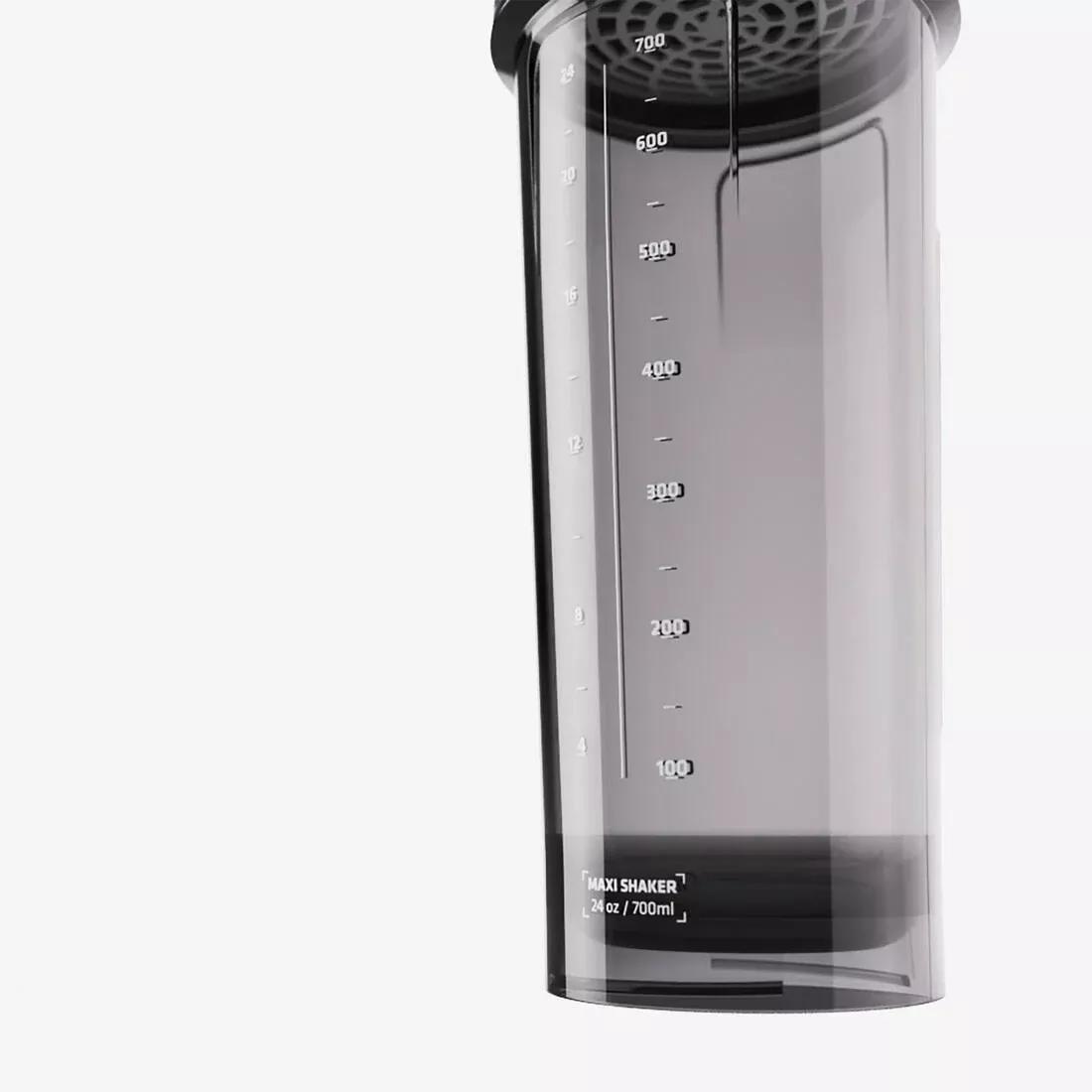 Maxi 700ml Shaker with Sieve, Black, No Color, large image number 5