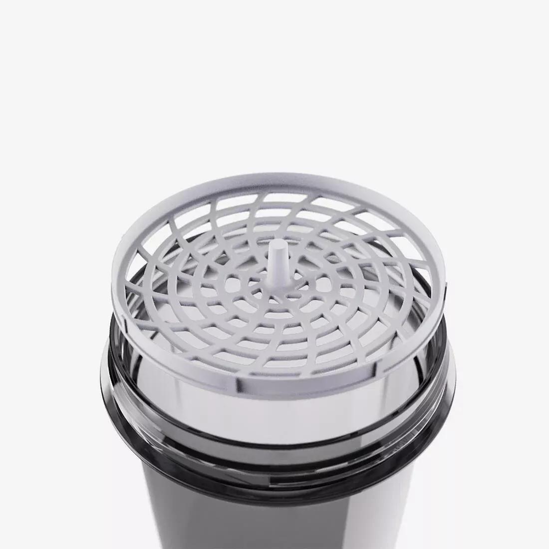 Maxi 700ml Shaker with Sieve, Black, No Color, large image number 6