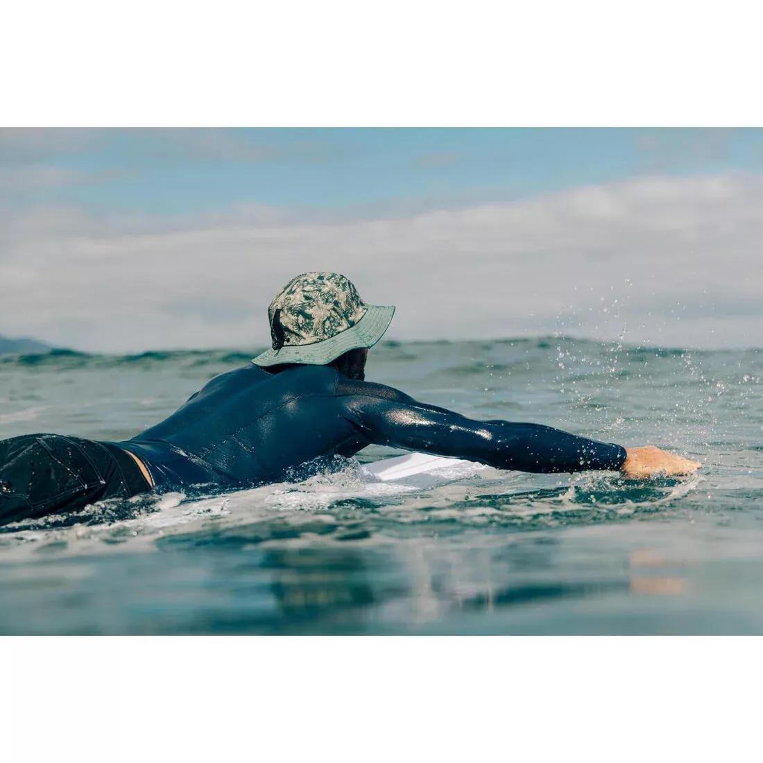 SMOKED BLACK Adult Surf Hat -500 popy, No Color, large image number 4