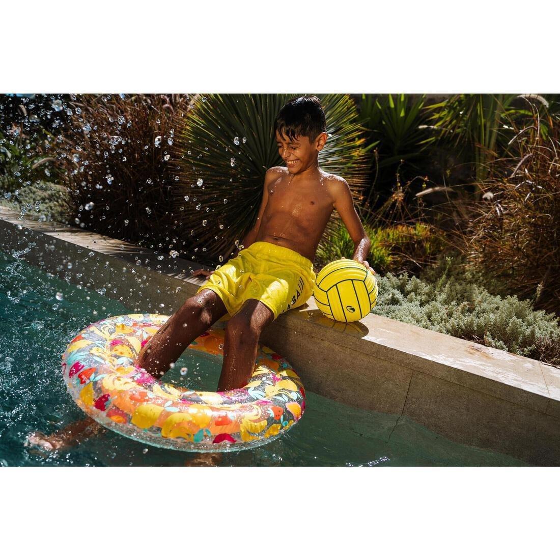 Large Pool Ball - Space, Yellow, No Color, large image number 8
