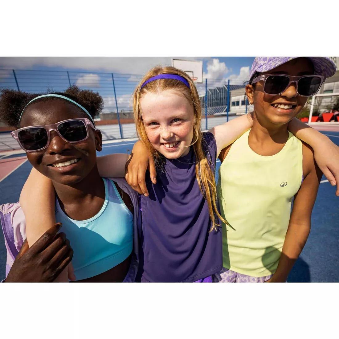 Kids Girls Multisports Thin Headbands - Twin-Pack, Pink, No Color, large image number 8