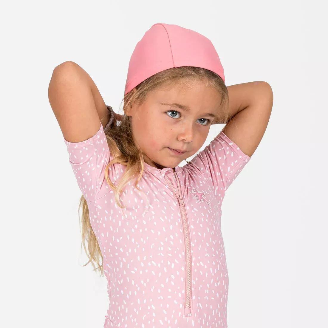 PINK Baby Bathing Cap Gazelle Mesh Print, No Color, large image number 5