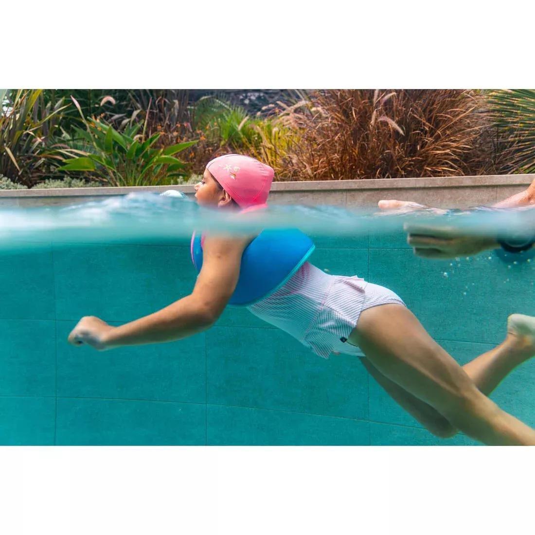 PINK Baby Bathing Cap Gazelle Mesh Print, No Color, large image number 9