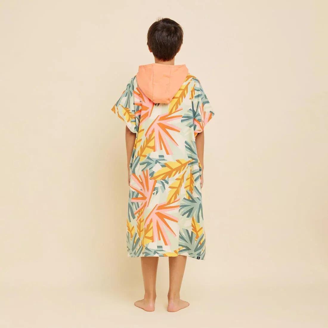 Kids Unisex surfing poncho 135 to 160 cm - 550 Mood, Beige, No Color, large image number 3