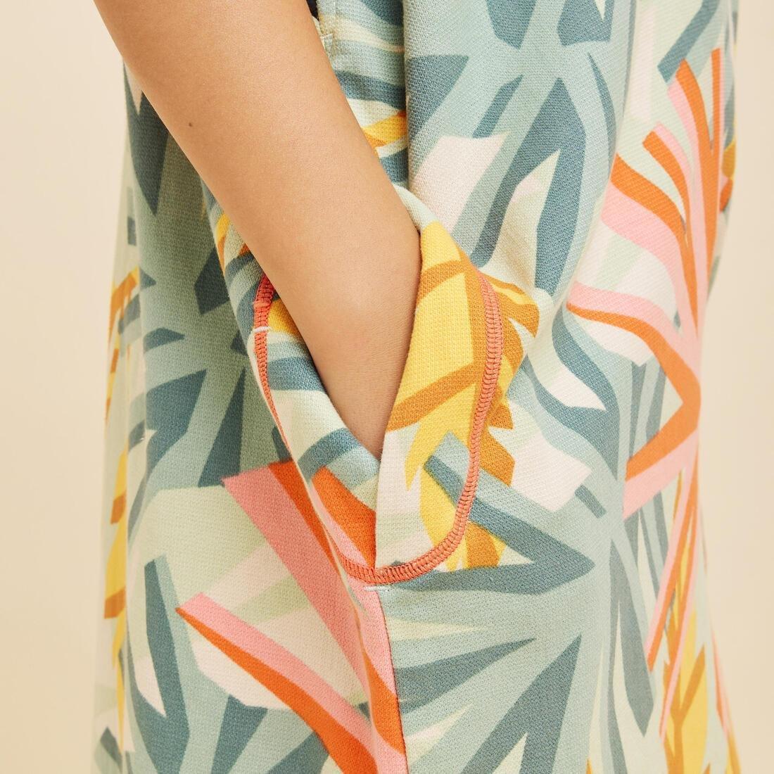 Kids Unisex surfing poncho 135 to 160 cm - 550 Mood, Beige, No Color, large image number 6