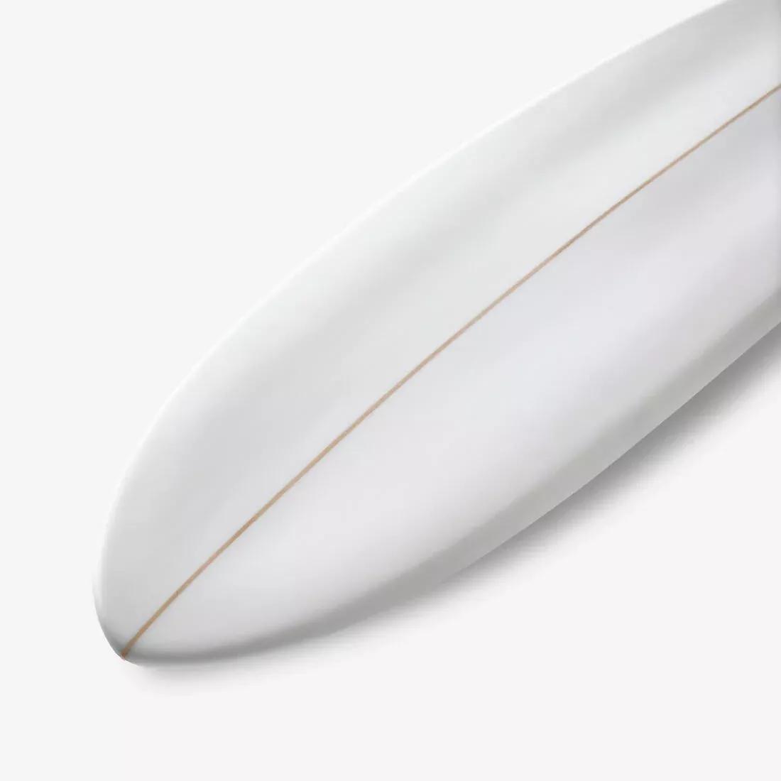 Hybrid Resin Surfboard 7&acirc;&euro;&trade; 49L With 3 Fins, Beige, No Color, large image number 4