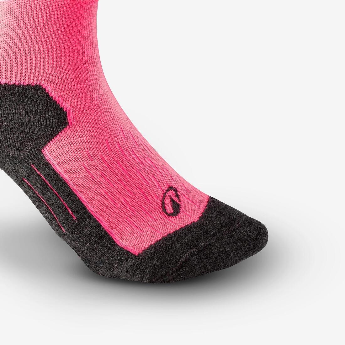 Adults Warm And Comfortable Ski Socks - 500, Black, No Color, large image number 3