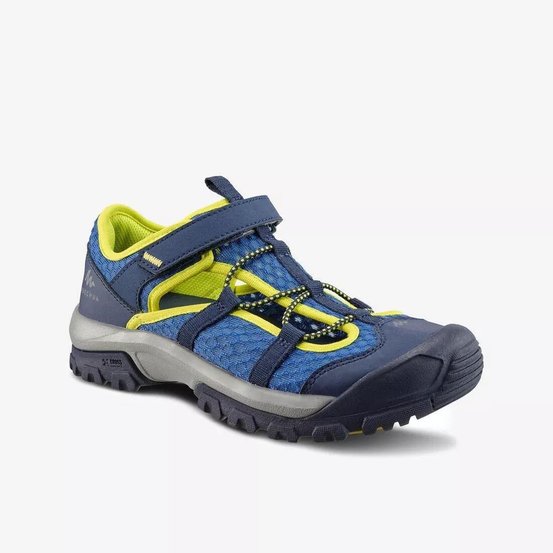 Kids Lightweight Riptab Sandals - Mh900 UK Jr Size 10 To 5.5, Blue, No Color, medium