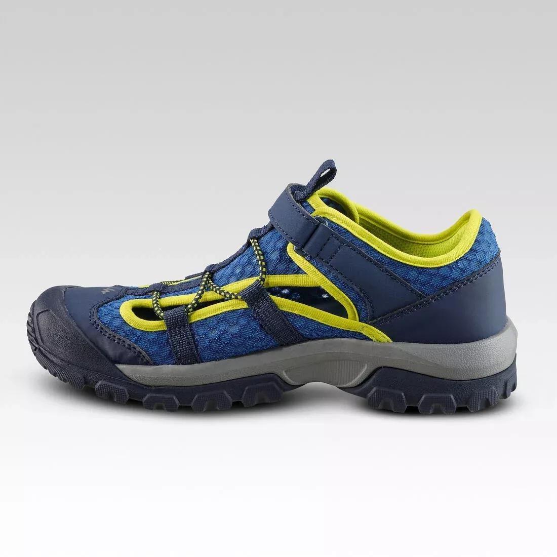 Kids Lightweight Riptab Sandals - Mh900 UK Jr Size 10 To 5.5, Blue, No Color, medium