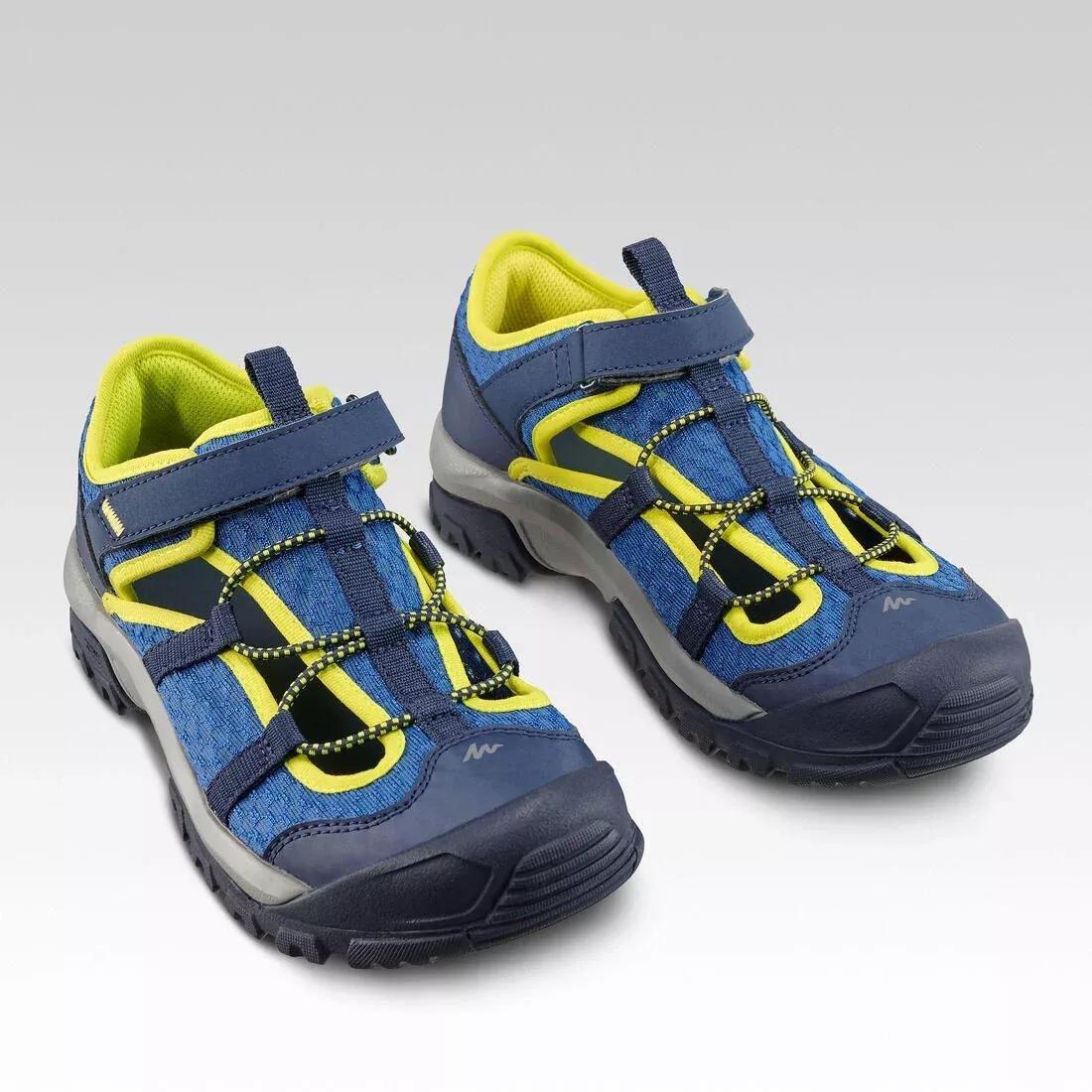 Kids Lightweight Riptab Sandals - Mh900 UK Jr Size 10 To 5.5, Blue, No Color, large image number 6