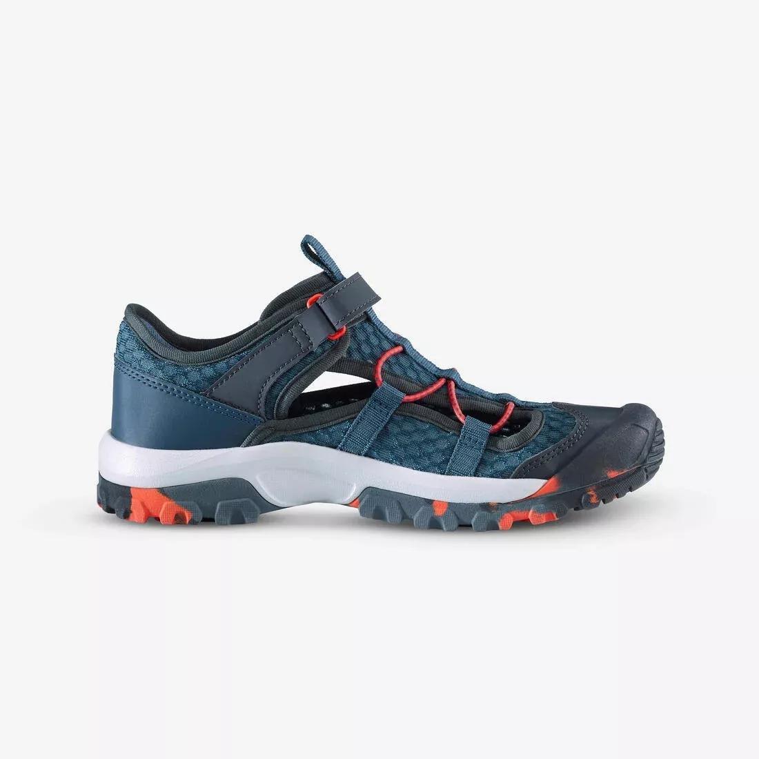 Kids Lightweight Riptab Sandals - Mh900 UK Jr Size 10 To 5.5, Blue, No Color, large image number 9