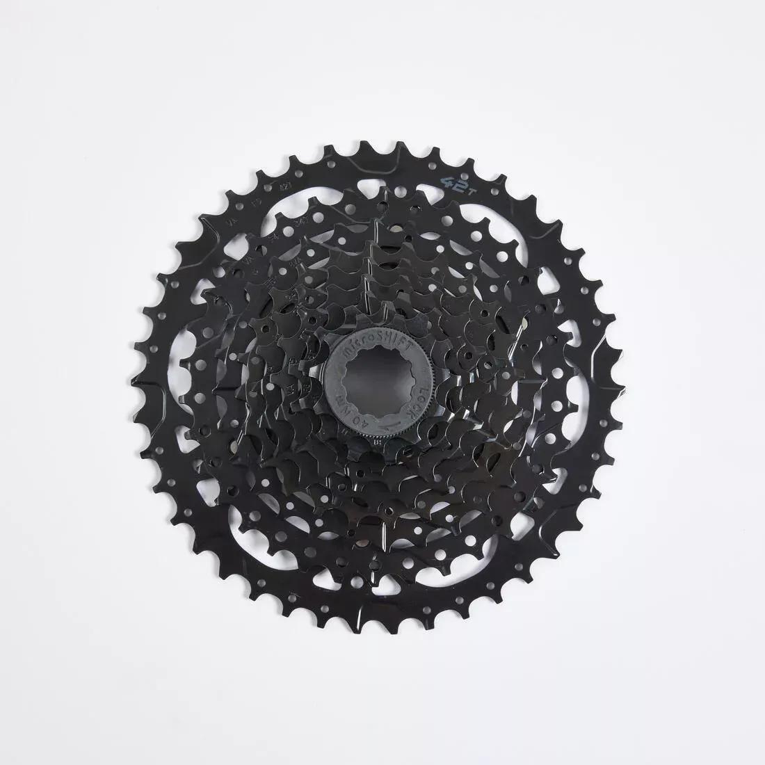 9-Speed 11X42 Mountain Bike Cassette, No Color, large image number 0