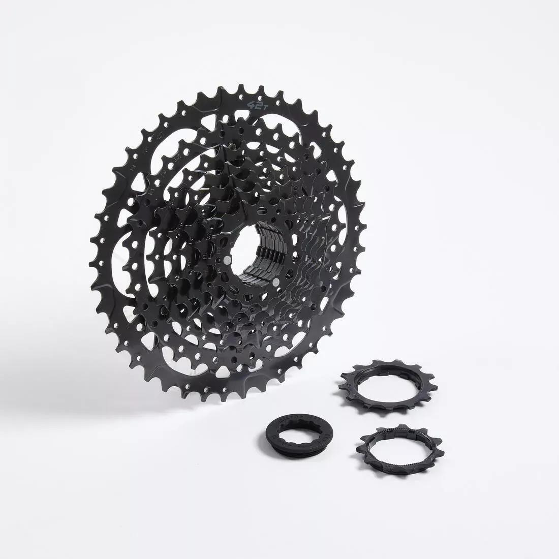 9-Speed 11X42 Mountain Bike Cassette, No Color, large image number 1