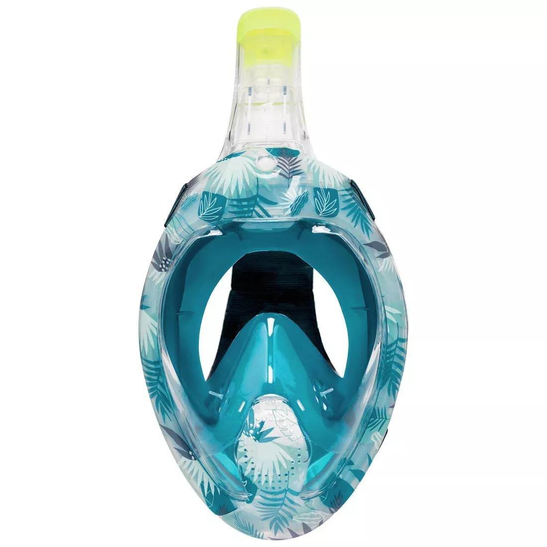 LUNAR GREY Surface snorkelling mask Easybreath + with acoustic valve > age 10, No Color, medium