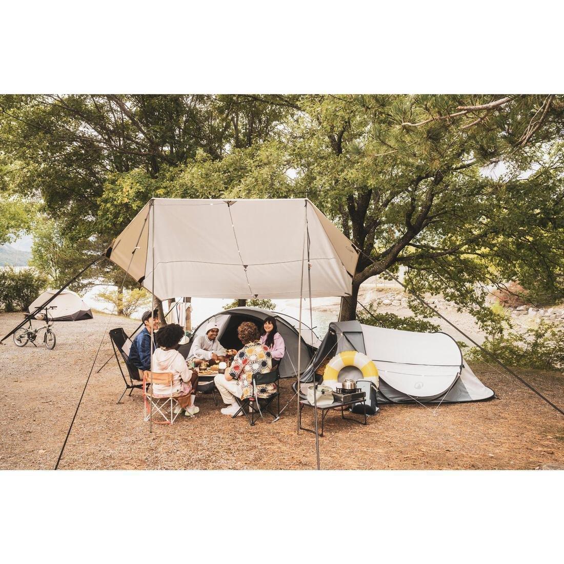 CAMEL BROWN Camping Compact Low Chair 100, No Color, large image number 9