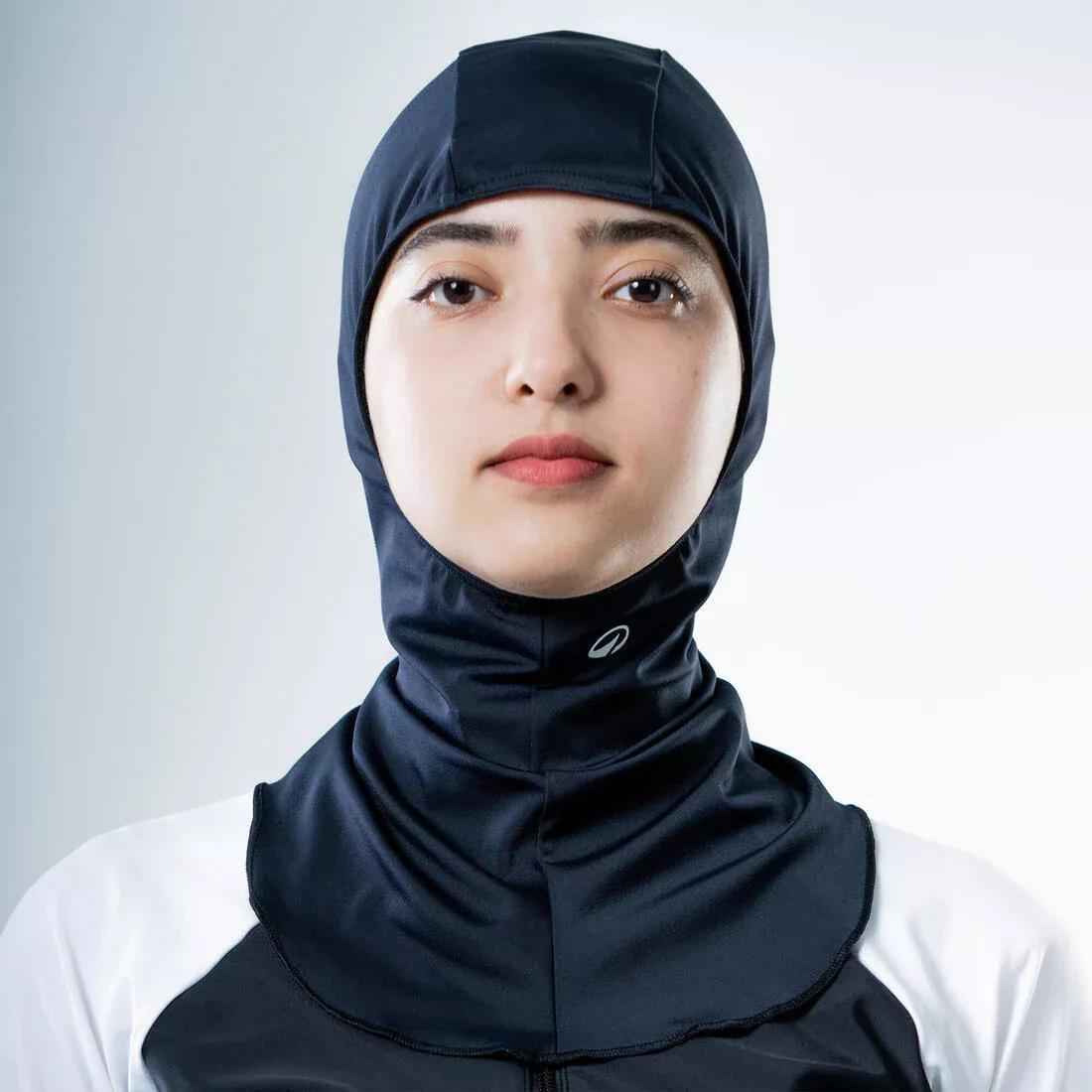 Swimming Hijab Hijab - 100, Navy, No Color, large image number 0