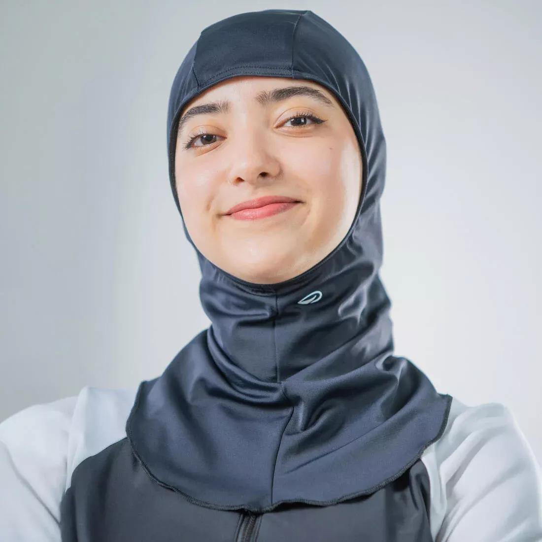 Swimming Hijab Hijab - 100, Navy, No Color, large image number 1