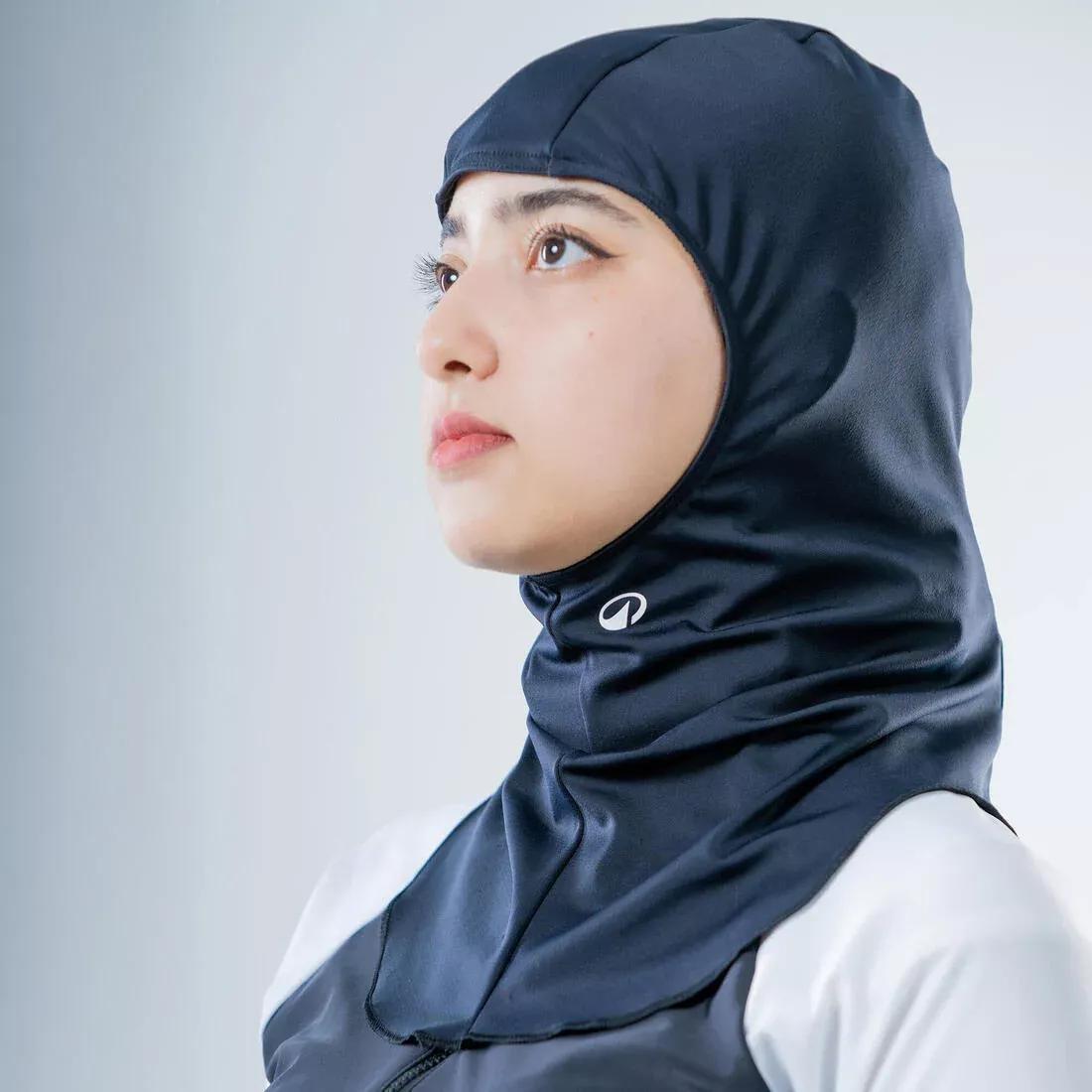 Swimming Hijab Hijab - 100, Navy, No Color, large image number 3