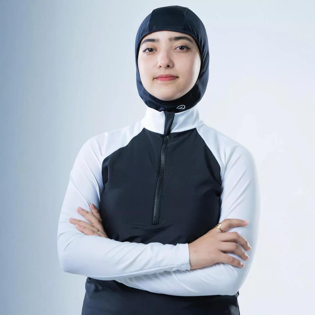 Swimming Hijab Hijab - 100, Navy, No Color, large image number 7